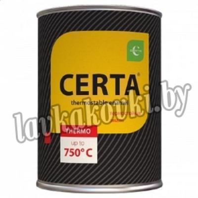 Эмаль "Certa" термостойкая 0,8 кг до 750°С