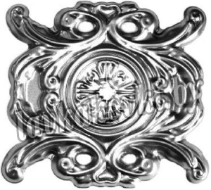 Накладка декоративная 231*255*1 мм, штамп, 4097.01