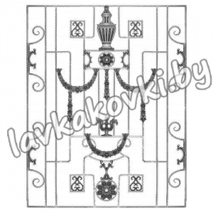 1103 Декоративная панель 125x160 cм.